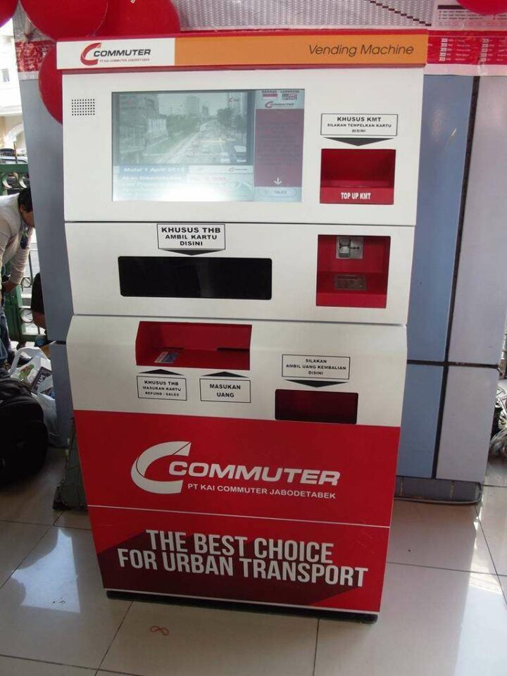 Vending Machine Tiket KRL