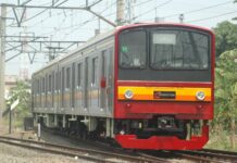 KRL Seri 205 eks-JR East Nambu Melakoni Debut di Jakarta