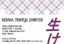 The Japan Foundation Menggelar Pameran Ikebana Mishoryu