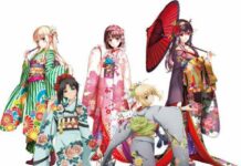Figur Karakter Fate/Stay Night & Saekano Ber-kimono Akan Diproduksi