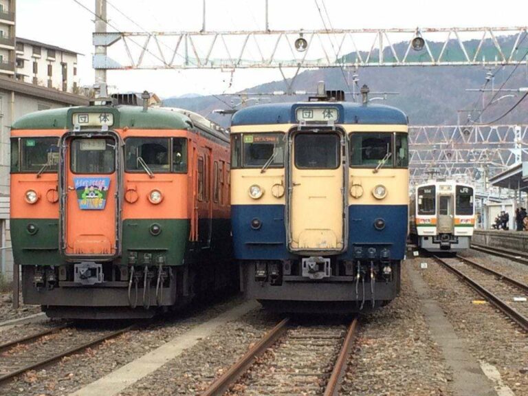 KRL Seri 115 yang akan digunakan untuk perjalanan terakhir | Foto Oleh: Satou Hiroki