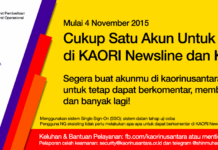Gunakan Akun KAORI Untuk Berkomentar, Berbelanja, dan Beraktivitas!