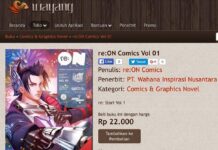 re:ON Comics Kini Tersedia di Wayang Force