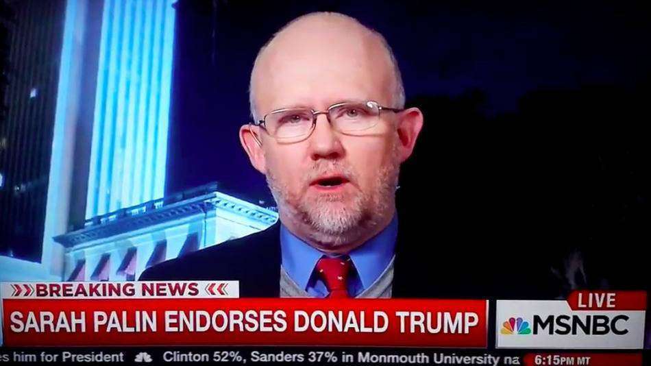 Rick Wilson dalam acara berita MSNBC