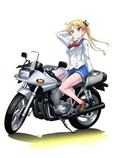Nao Tōyama sebagai Rin Suzunoki (ia mengendarai motor Suzuki GSX400S Katana)