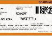 Ujicoba Sistem Boarding Pass Baru