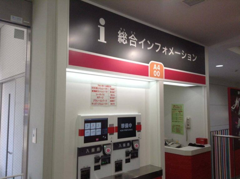 Vending Machine untuk membeli tiket masuk museum