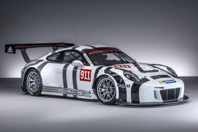Porsche 911 GT3 R, mobil balap yang akan digunakan tim Pacific Racing di musim 2016.