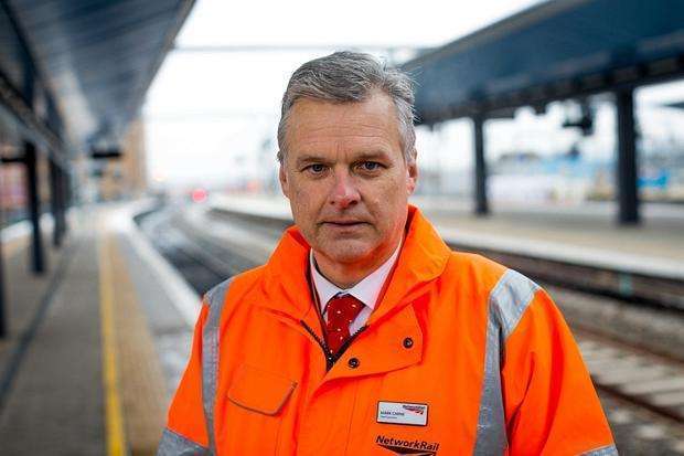 Chief Executive Network Rail, Mark Carne