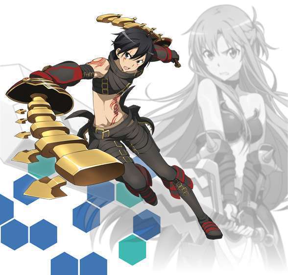 Kostum Haseo versi Kirito