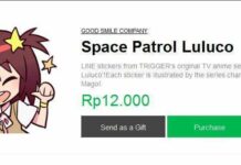 Warnai Chat Line-mu Dengan Stiker Space Patrol Luluco