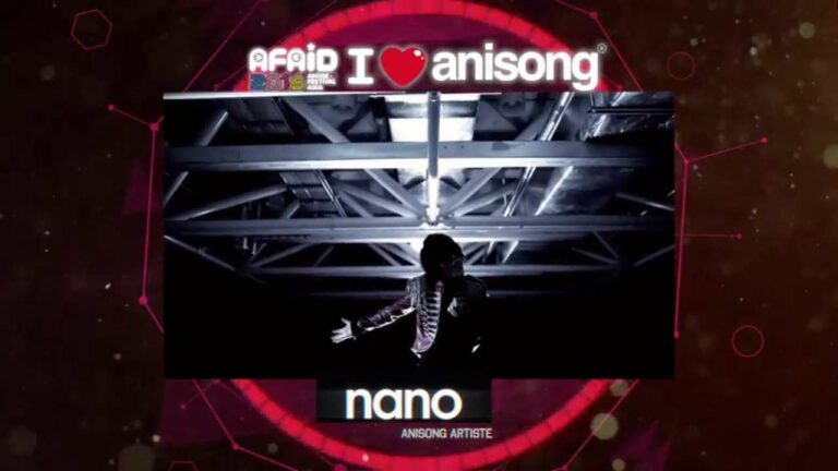 nano, penyanyi yang pernah terlibat di anime Btooom! serta Aoki Hagane no Arpeggio: Ars Nova. Tahun lalu sempat pula hadir di AFAID 2015.