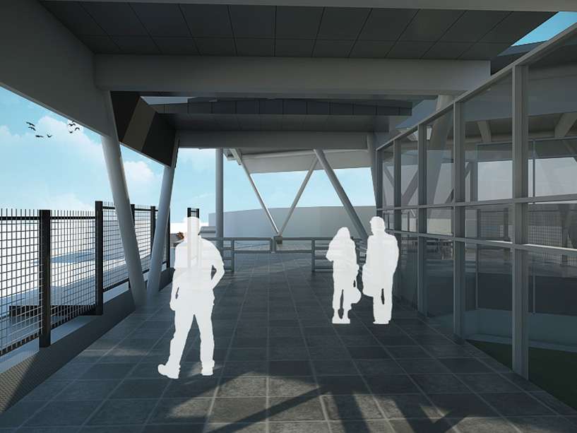 Desain stasiun Bogor Paledang