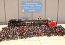 GE Manufacturing Solutions Rayakan Pembuatan Unit Lokomotif ke-1000