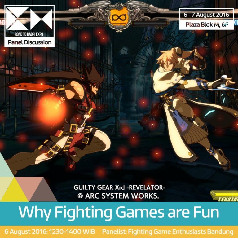 panel template fighting game road to kaori expo