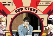 Giggle Garage ( GG ) dan Park Tae Joon di Popcon Asia 2016