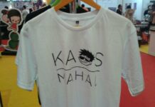 CADAZ! Si Juki Jualan Kaos Mahal di Popcon Asia 2016