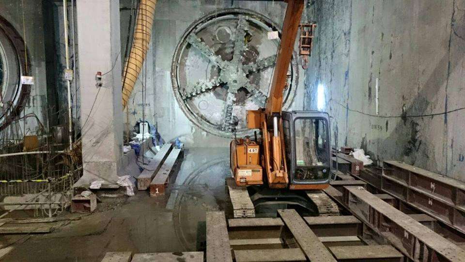 TBM "Mustikabumi II" di Stasiun Dukuh Atas | Sumber: MRT Jakarta (Facebook)