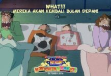 Odex Umumkan Tanggal Debut Crayon Shinchan: The Great Assault on the Dreaming World