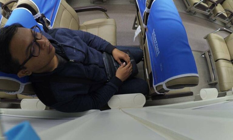 Sempitnya Kereta Ekonomi terbaru | Foto: Yan Ardiansyah