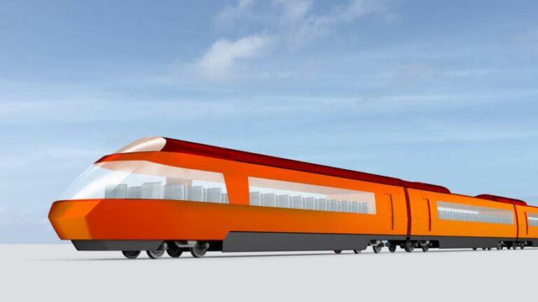 Kereta observasi (paling depan) | Sumber: Japan Times