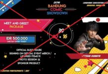 Apes Banget, Tetsuo Kurata Batal Dateng, Bandung Comic Showdown Batal