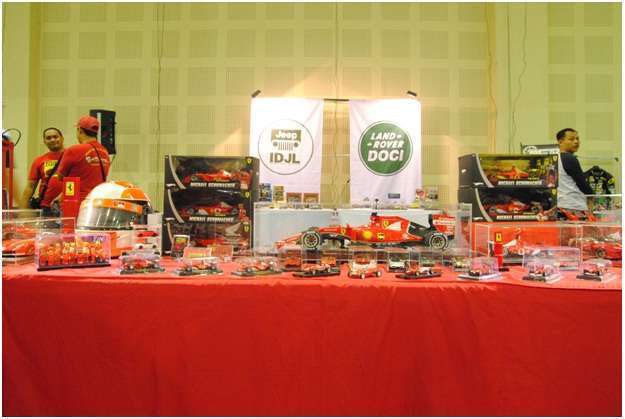 Booth Ferrari Diecast Owner Club Indonesia