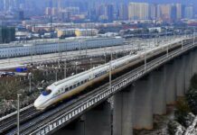 Kereta Cepat Di Semenanjung Liaodong