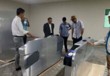 PT MRT Jakarta Tinjau Mock Up Vending Machine Tiket PT MRT Jakarta Meninjau Mock Up