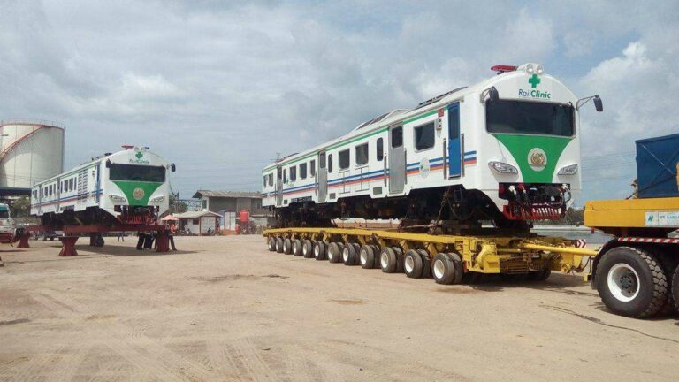 Rail Clinic trainset 2 yang siap dikirimkan menuju Sumatera Selatan | Foto: Aldi yatin