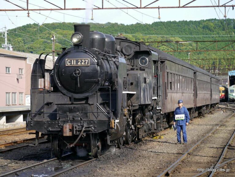 Wujud asli C11 227 sebelum dimodifikasi menjadi Thomas | Sumber: blog.cles.jp