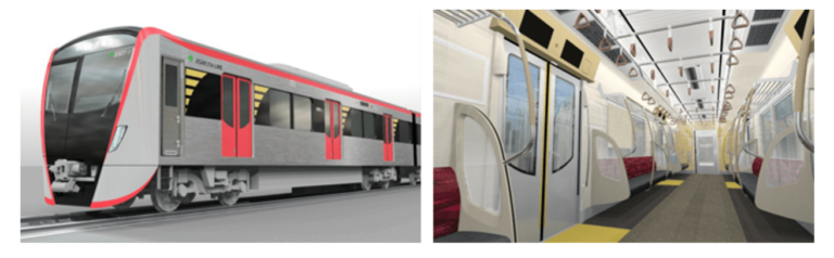 Eksterior dan Interior KRL seri 5500