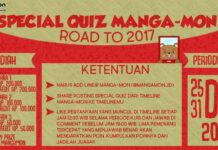 Mangamon Selenggarakan Special Quiz: Manga-Mon Road To 2017!