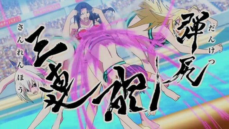 Triple Combination Butt Attack-episode 9