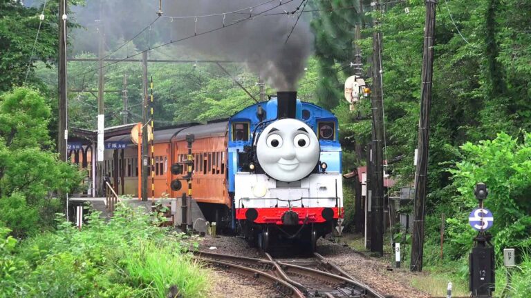 Lokomotif uap "Thomas" saat berdinas 