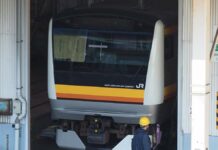 KRL E233 Mulai “Dimutasi” ke Jalur Nambu, Kode Apakah Ini? KRL seri E233-0 rangkaian ToTa Ao670