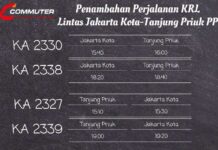 Per 13 Februari 2017, Jadwal Perjalanan KRL Lintas Tanjung Priok Bertambah