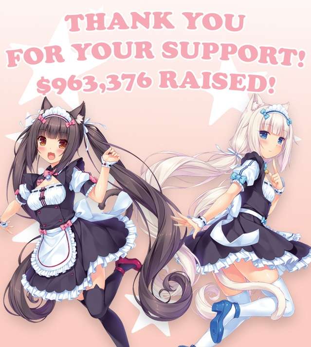 kickstarter ova nekopara nyaris kumpulkan satu juta dollar - 1 HD Gallery | Kaori Nusantara 2026
