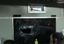 KA Serayu Diserang Oknum Suporter Di Stasiun Kiaracondong