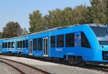 Coradia iLint, KA Penumpang pertama yang menggunakan bahan bakar hidrogen.