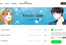 Selamat! Pasutri Gaje Sudah Difavoritkan oleh Sejuta Orang di Webtoon!