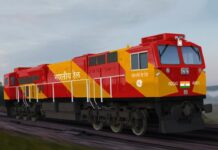 Desain lokomotif Evolution Series milik Indian Railways