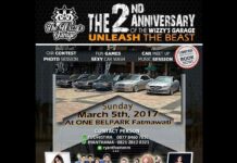 Jejepangan Otomotif pada The Wizzy’s Garage 2nd Anniversary 2017