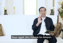 Ditanya Siapa Hokage Kedelapan, Presiden Joko Widodo Menjawab Tidak Tahu