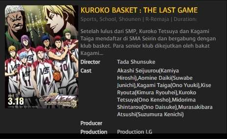 kuroko no basket
