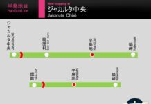 Iseng Tapi Keren, Peta Rute KRL Jabotabek Diubah Menjadi Ala Jepang!