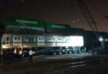 Dua Rangkaian KRL Seri 6000 Eks Tokyo Metro Kembali Tiba di Indonesia