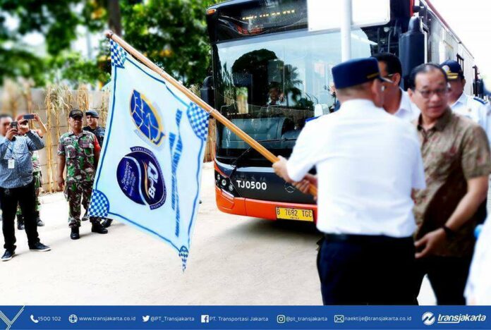 bptj resmikan transjakarta dan bandara