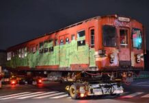 KRL Lawas Seri 500 Milik Tokyo Metro Kembali “Muncul” di Dipo Nakano