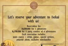 Bersiaplah Pergi ke Isekai di Event IsekaiFes, 27 Januari 2018